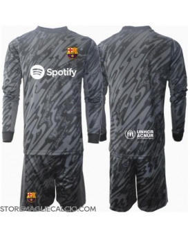 Barcelona Portiere Maglia Gara Terza Repliche 2024-25 Bambino Maniche Lunghe